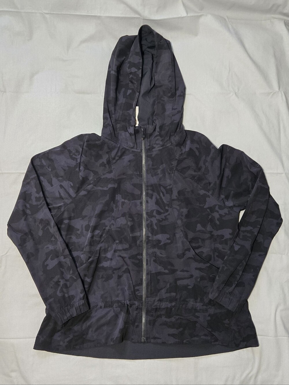 Lululemon Pack It Up Jacket Incognito Camo Multi Grey Women's Size 12